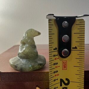 Labradorite Harry Potter Sorting Hat Crystal Carving 🧙🏻